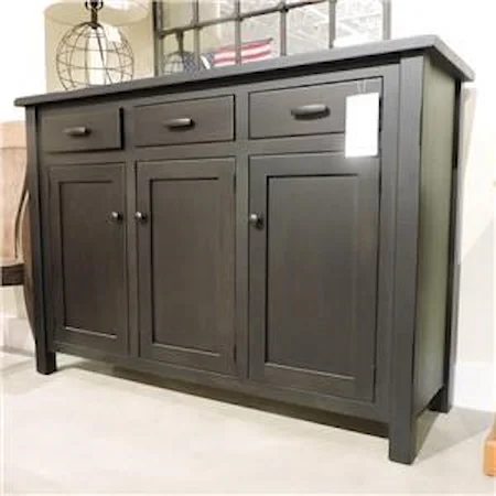 Westchester 3-Drawer Buffet with 3 Flush Mounted Doors